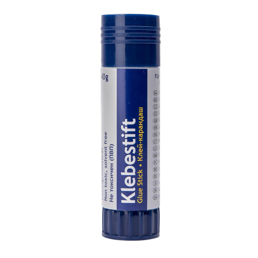 Klebestifte 40g auswaschbar Lösungsmittelfrei, 12 Stück Packung
