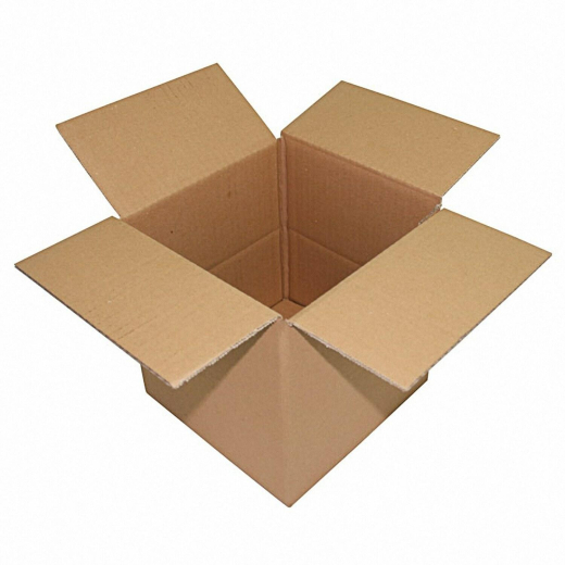 Faltkarton 200x200x(100)-200mm mit variabler Höhe 1-wellig Dickwelle