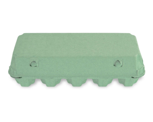 Eierverpackungen für 10 Eier dunkelgrün, 154 Stk., für S, M, L