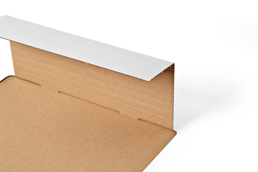 ColomPac Universal-Versandverpackung 298 x 205 x -85mm mit doppeltem Selbstklebeverschluss & Aufreißfaden weiß