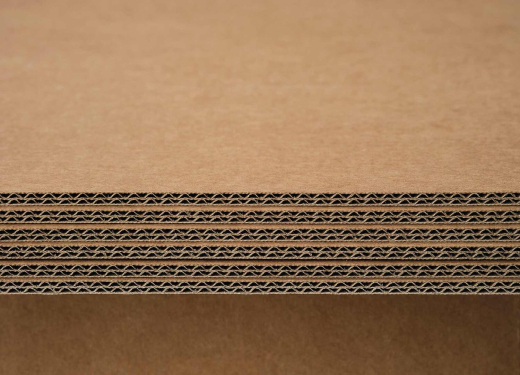 ColomPac Doppelwelliger Blitzbodenkarton mit Z-Faltung und vollüberlapp. Deckel 191x160x85mm SK-Verschluss & Aufreißfaden
