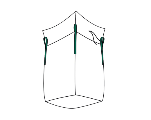 Big Bag 100x100x200cm mit Schürze SWL 1.250kg