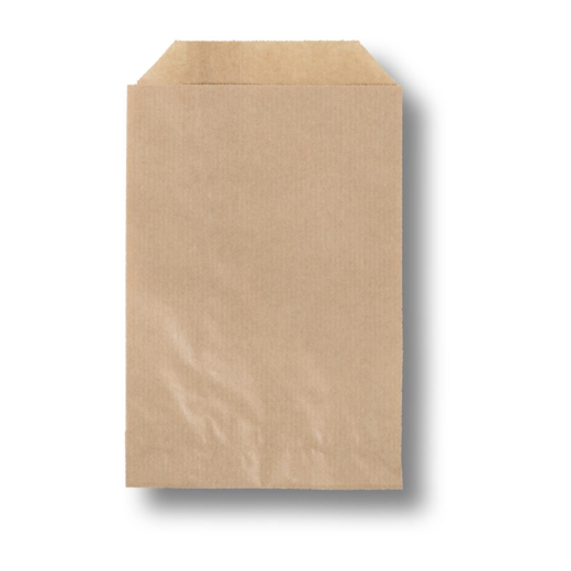 Papierbeutel braun unbedruckt 160 x 230 + 20 mm 40 g/m² aus 100% Zellulose, 2000 Stk.