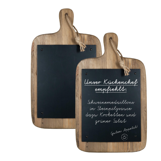 Wand-Kreidetafel 'Vintage', 24x40.5cm, 1 Stk.