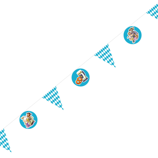 Wimpelkette 'Oktoberfest Motive', 4m, 1 Stk.