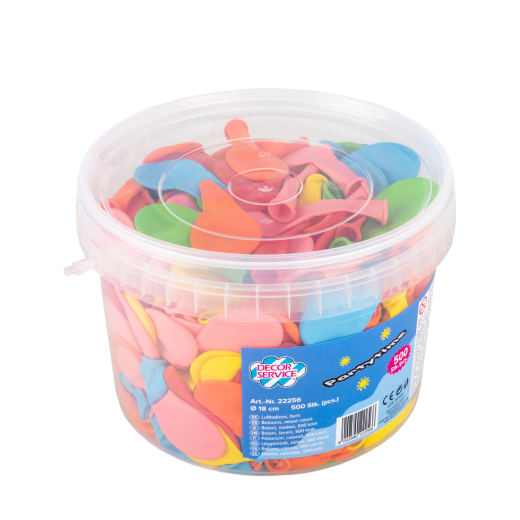 Luftballons, bunt, Ø22cm, 500 Stk.