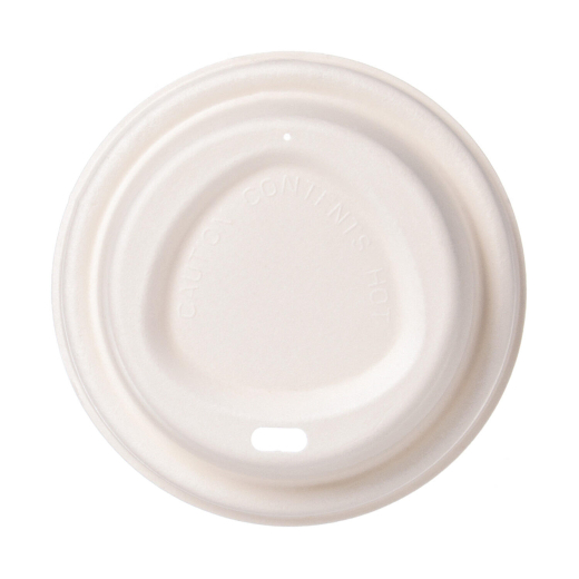 Domdeckel aus Papier für Heißgetränkebecher Coffee to go 80mm Ø, 50 Stk.