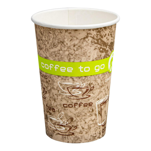 Kaffeebecher Coffee ToGo COFFEE DREAMS Pappe beschichtet 10oz. 250 ml 50 Stk.