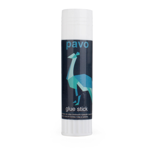 Pavo Klebestift Papierkleber für Papier Pappe Karton auswaschbar, 40 gr.