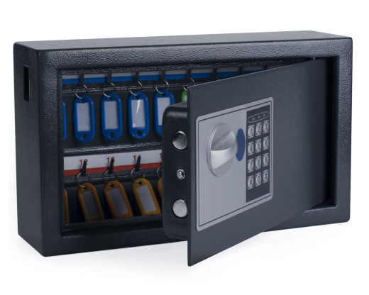 Schlüsselkasten High Security für 20 Schlüssel mit elektronischem Zahlenschloss