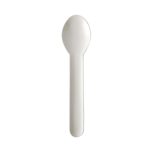 PAPSTAR 'pure' Kaffeelöffel aus Papier 13 cm FSC® weiss, 100 Stk.