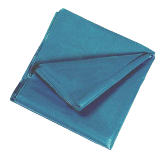 Müllsäcke 240 l mit Seitenfalte 650 + 550 x 1350 mm, T80 blau, 10 Stk.