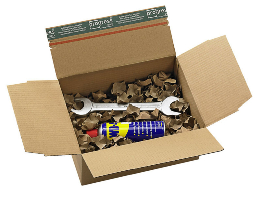 PAPERFILL Papier-Verpackungschips Polster-Papierchips aus 100% Recyclingpapier 400 Liter
