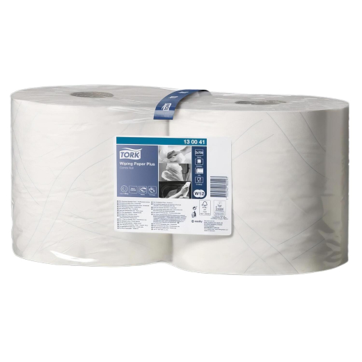 Tork Advanced Wischtuch 2-lagig 750 Blatt hybrid 23,5 x 34 cm, 2 Rollen je 255 m