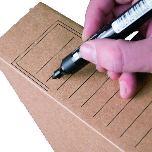 Archiv-Ablagebox 252x70x317mm wiederverschließbar braun