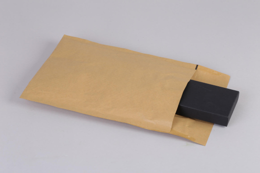 AROFAIR Papierpolstertaschen 250x350+50mm 100% Recycling, Ersatz für Luftpolstertaschen