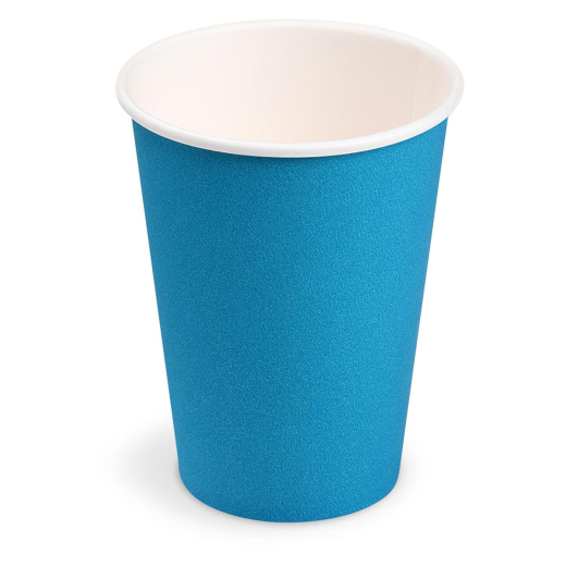 Getränkebecher Party/Pappbecher hellblau 240ml, Ø 74mm, 10 Stk.