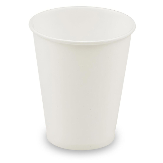 Automatenbecher Heißgetränke to go Pappbecher weiß, 150 ml, Ø 70 mm , 80 Stk.