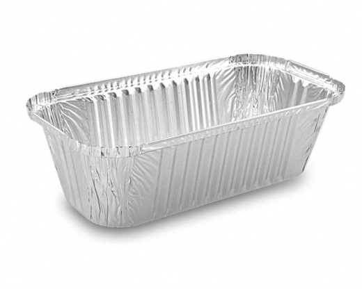 Alu-Servierschale Aluschale Menüschale Grillschale 1500ml 252x132x70mm, 100 Stk.