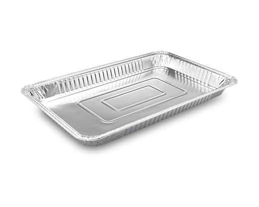 Aluschalen Backform Auflaufform Gastronorm 524x326x45mm 5200ml Typ 1/1, 3 Stk.