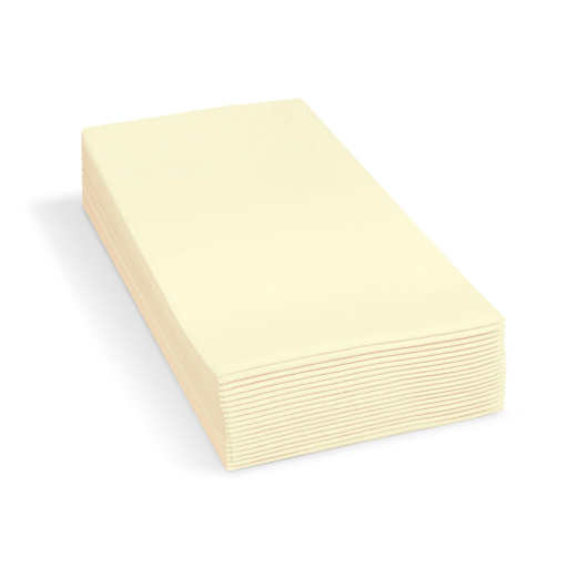 Servietten 33 x 33 cm 1/8 -Kopffalz, 2-lagig champagner, 250 Stk.
