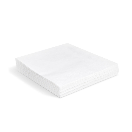 Servietten 40 x 40cm 1/4 -Falz, 2-lagig weiß, 250 Stk.
