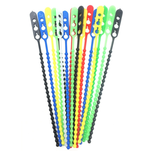 Schnellbinder Blitzbinder Länge 140mm wiederverschließbar natur, 100 Stk.