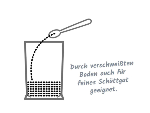 Blockbodenbeutel hochtransparent 100 + 60 x 280mm mit verschweißtem Boden, 100 Stk.