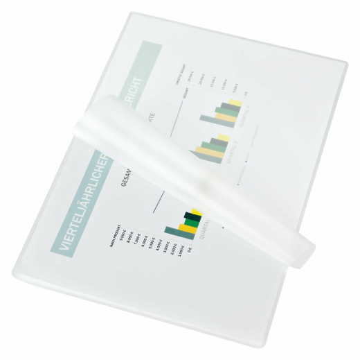 Laminierfolien A3, 303 x 426mm, 2x 75/80 mic, Hochglanz, 100 Stk.