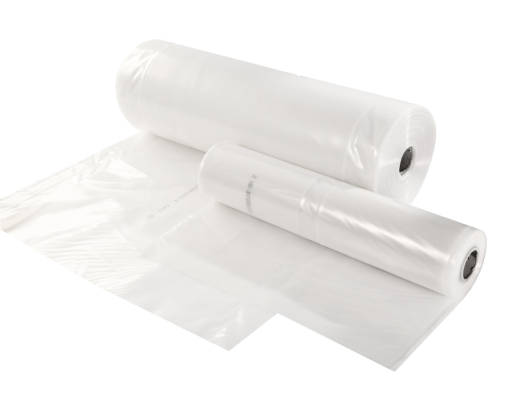 Abdeckfolie für langfristige Verwendung 3 Jahre 4000mm x 50m, 150my LDPE transp.