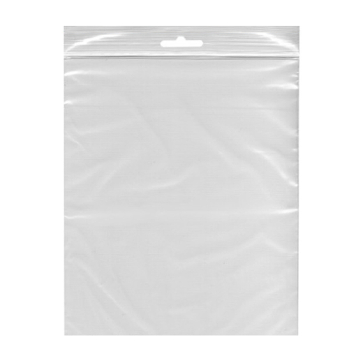 Druckverschlussbeutel 70 x 100 mm mit Eurolochung, 100 Stk.