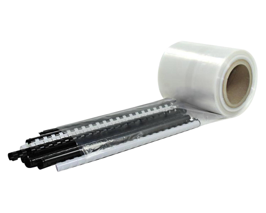 Schlauchfolie 700mm breit, 100my, transparent, LDPE, 125 lfm.