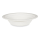 Suppenteller Salatschalen Schale rund Zuckerrohr 300ml Ø15 x 4.5cm, 50 Stk.