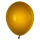 Luftballons gold Ø 250 mm, Größe 'M', 10 Stk.