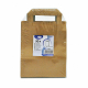 Papiertragetaschen 22 x 18 x 8 cm mit EAN-Code braun, 50 Stk.