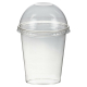 Smoothiebecher Dessertbecher + Domdeckel ohne Öffnung 300 ml Ø95mm, PET, glasklar, 50 Stk.