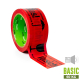 Warnband Klebeband 48mmx66m activaTape Low Noise rot mit Aufdruck Vorsicht Glas