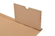 ColomPac Universalverpackung Wickelverpackung starke B-Welle 328 x 200 x -100mm mit Selbstklebeverschluss & Aufreißfaden
