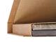 ColomPac Universalverpackung Wickelverpackung starke B-Welle 328 x 200 x -100mm mit Selbstklebeverschluss & Aufreißfaden