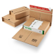 ColomPac Universal-Versandverpackung 300 x 210 x -100mm Extra Stabil mit Selbstklebeverschluss & Aufreißfaden