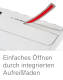ColomPac Fashionbox 455 x 390 x 85mm mit Selbstklebeverschluss & Aufreißfaden weiß