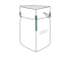 Big Bag 90 x 90 x 120 cm Typ Mineralwolle KMF mit 4 Hebeschlaufen + Schürze