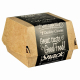 PAPSTAR Burgerboxen aus Pappe FSC® 12,5 x 12,5 cm 'Good Food' groß, 50 Stk.