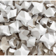 DECOFILL dekorative Papier-Verpackungschips Polsterchips, weiß beidseitig, 400 Liter