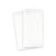 Bestecktaschen weiß 240x125mm inkl. Serviette 390x380mm weiß, 500 Stk.