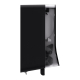 Satino Hyginity Autocut Handtuchrollenspender, System SYS1, 41,8 cm x 31,8 cm x 23,2 cm, schwarz