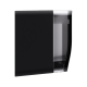 Satino Hyginity Falthandtuchspender XS, System PT3, 17,6 cm x 30,1 cm x 15,1 cm, schwarz