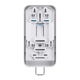 Satino Hyginity Clean&Care Seifenspender 500 ml, System SF2, 26,1 cm x 12,2 cm x 11,7 cm, manuell, weiß