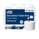 Tork SmartOne Toilettenpapier T8 2-lagig 6 Rollen je 1150 Blatt, weiß