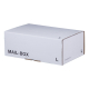 Versandkarton 395x248x141mm MAILBOX L mit Steckverschluss wiederverschließbar weiß